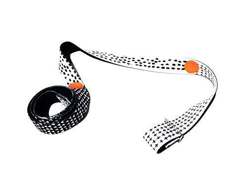 Yune Yoga Bowie Yoga Strap – 68" 100% Cotton Stretching & Carrying Strap with Metal D-Ring – Yoga Accessory for Pilates, Flexibility & Home Practice