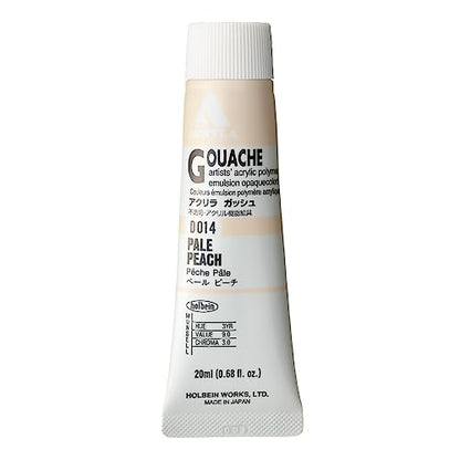Holbein Acryla Gouache 20ml Pale Peach