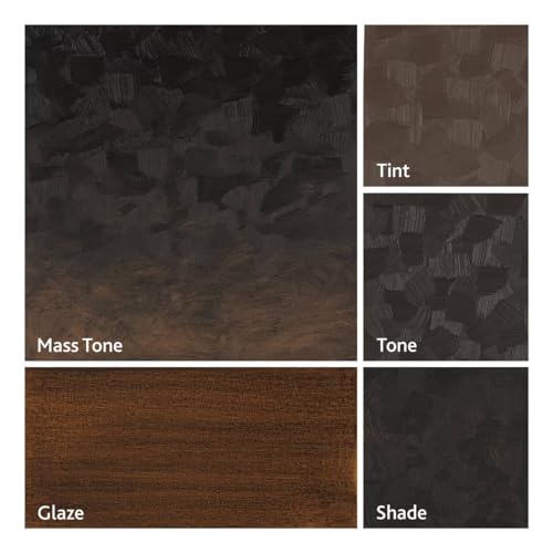 Tusc & Pine Artist Oil Paint - Burnt Umber Cool, 150 ml, Non-Yellowing, Rich & Creamy Consistency, Maximum Pigment Load, Small Batch Milled Oil Paints Made in the USA - color: Burnt Umber Cool, size: 5.07 Fl Oz (Pack of 1)