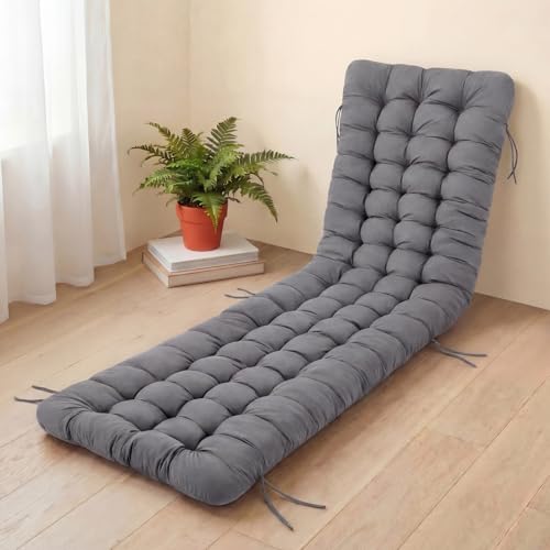 Wenqik Long Floor Cushion Large Floor Cushion with Brushed Cotton 74.8 x 27.5 x 3.15 in Jumbo Lounger Pillow for Outdoor Indoor Bay Window Meditation Yoga Reading Sleeping(Dark Gray) - color: Dark Gray