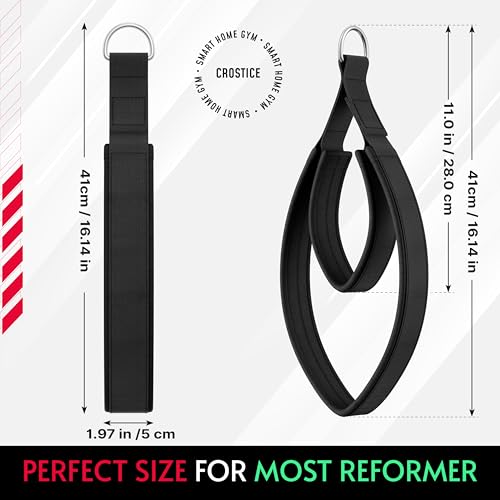 2-Pack Pilates Loops Compatible with Tonal Machine, Soft Straps