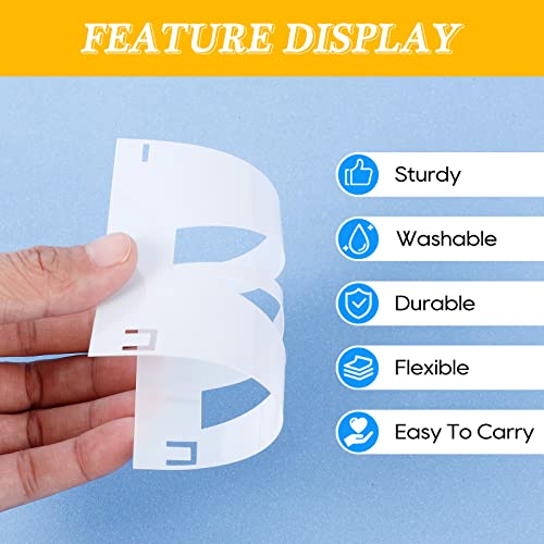 UCEC 42 Pcs 3 Inch Letter Stencils, Alphabet&Number Templates for Wall Art | Reusable Craft Stencils With Calligraphy-Style Font, Works On Fabric, Rock, Wood, For Diy Art, Sign Making - size: 3 inch/42 pcs