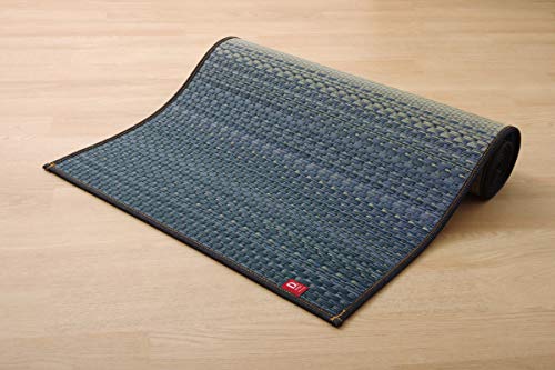 イケヒコ・コーポレーション ＩＫＥＨＩＫＯ Non Slip 1/4-Inch Tatami Yoga Mat, Japanese Tatami Mat, Natural Relaxing Scent, Perfect for Pilates, Meditation, Made in Japan (Joy RE)