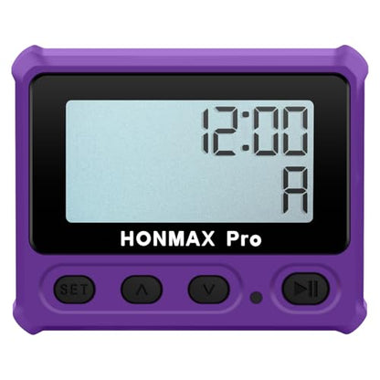 8100 Professional Interval Timer and Stopwatch, Backlight, USB-C Charged, Clock (Purple) - color: Purple