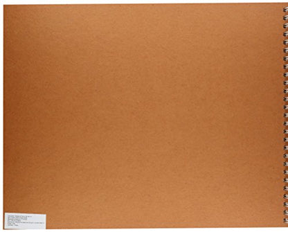 Strathmore 300 Series Wire Bound Drawing Pad, 70 lb. Drawing Paper, 14 X 17 inches, White, 50 Sheets (340-14) - size: 14x17, style: Wire Binding