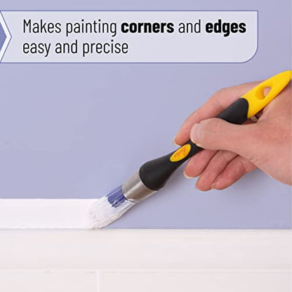 Bates- 4-Inch Paint Roller Kit, 10 pcs, Roller Set with Microfiber Sleeves & Frame, Tray, Tray Liner and Trim Brush for Walls, Cabinets, Interior, Exterior, House Painting Supplies - style: Microfiber 4", 10 pcs