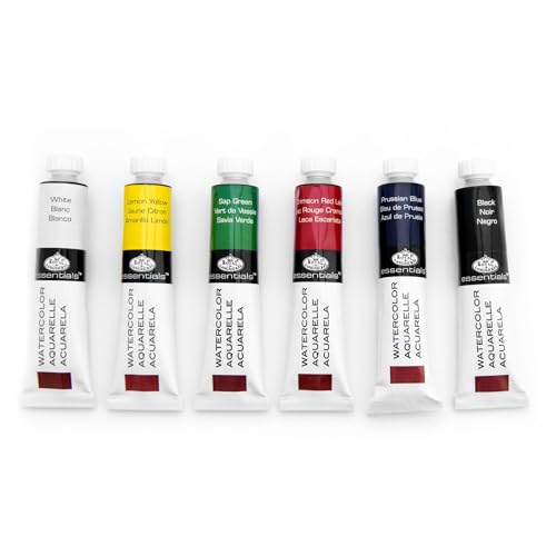 Royal & Langnickel Watercolor Artist Tube Paint, 21ml, 6-Pack - size: 6 Pack