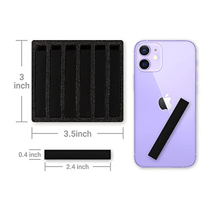 HA SHI Soft Chalk Pastels for Adult Artists, Black, 6 Square Sticks | Deepen shadows, sketch guide lines, or knock back a color that reads too bright. Restock the shade that empties fastest. - color: Black (6 Sticks)