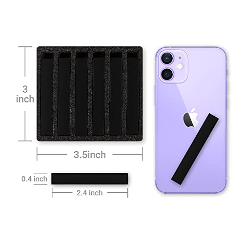 HA SHI Soft Chalk Pastels for Adult Artists, Black, 6 Square Sticks | Deepen shadows, sketch guide lines, or knock back a color that reads too bright. Restock the shade that empties fastest. - color: Black (6 Sticks)