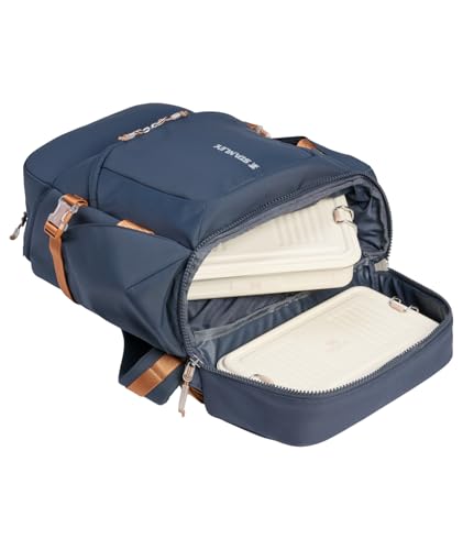 STANLEY Vitalize Backpack | Gym, Work & Travel Bag with Laptop Sleeve | Expandable Bottom Compartment | Tumbler & Water Bottle Pockets | Durable Recycled Fabric | Twilight - color: Twilight, size: Backpack