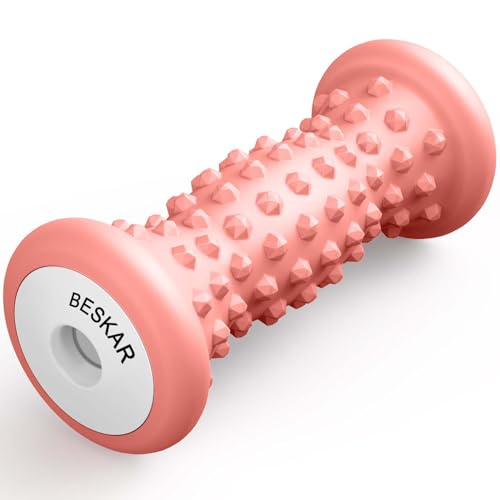 BESKAR Foot Massage Roller for Plantar Fasciitis Relief - color: Orange