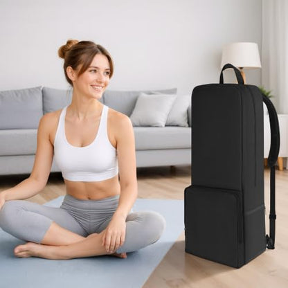COOLBEBE Yoga Bag for Women with Side Mesh Pockets & Wet Dry Compartment