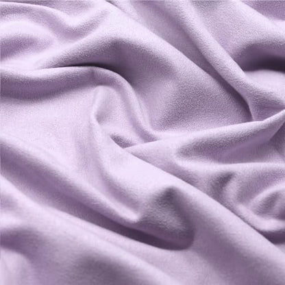 Eunzel Hot Yoga Mat Towel, Soft Suede Microfiber 72" x 26.5" | Super Absorbent, Soft Suede Microfiber, Hot Yoga & Bikram, Comfortable Practice Surface - color: Taro Purple (Yoga Towel, 72"x26.5")