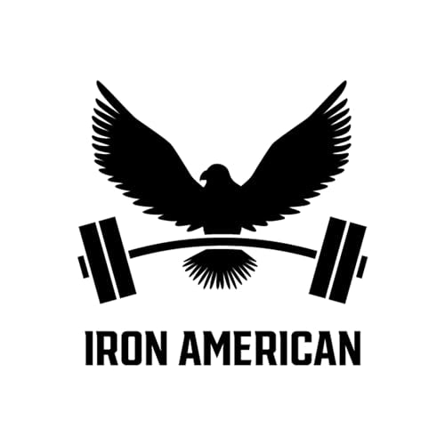 IRON AMERICAN Yoga Mat Hanger - Adjustable Hooks for Exercise Mats, Foam Rollers & Gym Equipment Storage - Wall Mounted - Hardware Included - (6.75" x .75") - American Steel - style: 2-PAIR