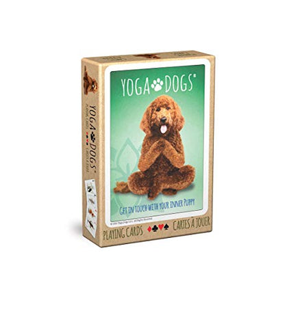 Yoga Dogs Eurographics Playing Cards Deck, 54 Illustrated Cards