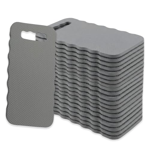 20 Pcs Garden Kneeling Pad, 15.4 x 6.7 Inch, Grey - color: Gray