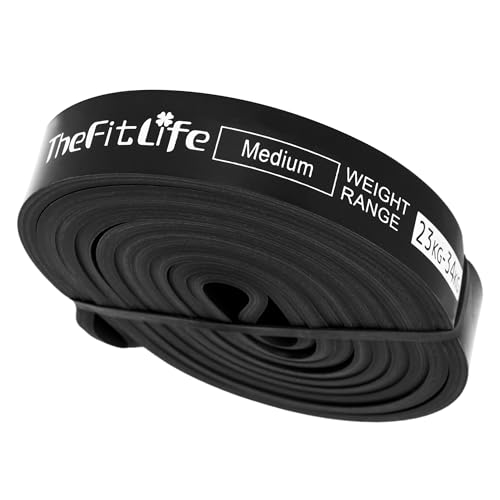 TheFitLife Pull Up Assistance Bands Heavy Duty Resistance Bands for Workout - color: Black