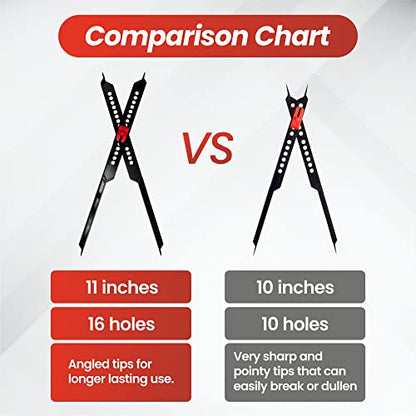 Artist 11 Inch Proportional Divider - Upgraded Drawing Supplies & Drafting Tools - Adjustable Caliper & Subject Dividers for Art Drawing Tools (Divider)
