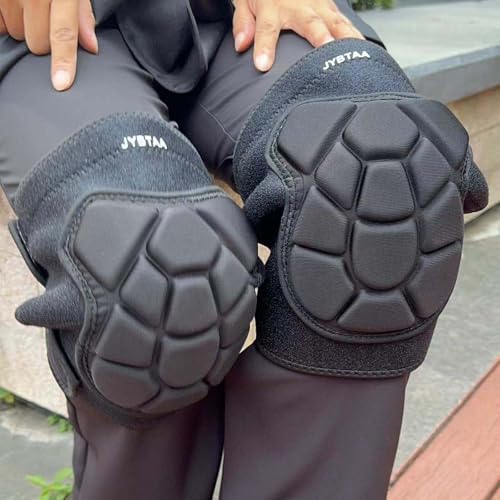 Knee Pads for Men Women with Adjustable Straps, Black XL (1 Pair) - color: Bear Black, size: X-Large