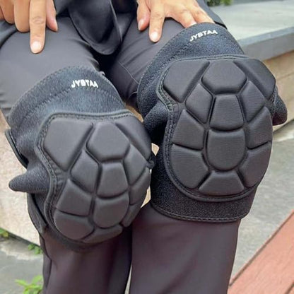 Knee Pads for Men Women with Adjustable Straps, Black XL (1 Pair) - color: Bear Black, size: X-Large