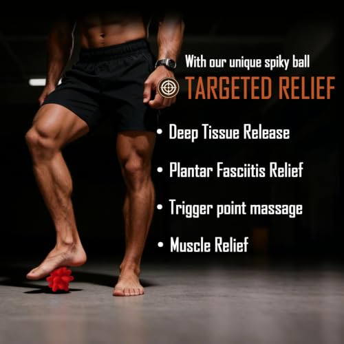 Silicone Massage Lacrosse Balls for Myofascial Release | Massage Deep Tissue for Trigger Point Therapy, Relieve Plantar Fasciitis, Muscle Soreness - style: Silicone Full-body Recovery Set