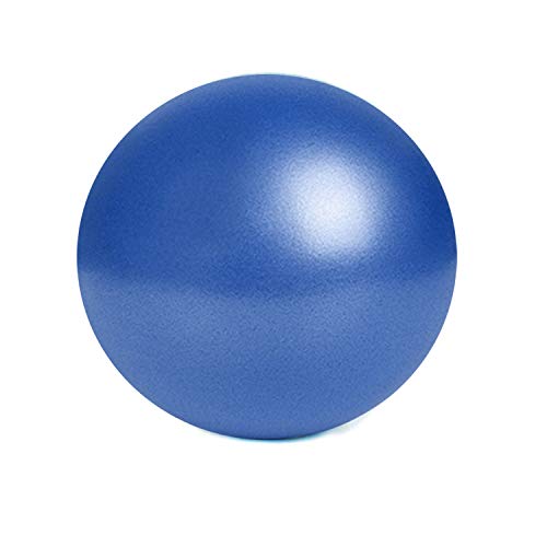 nononfish Mini Exercise Barre Ball for Yoga,Pilates,Stability Blance Exercise Training Gym Anti Burst and Slip Resistant BallWith Inflatable Straw (Blue)