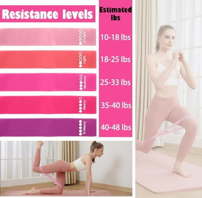 Premium Exercise Knee Support Set of 10 | Thick Foam Yoga Pilates Cushion for Women Men | Knees Elbows Wrists Hands Head Protection - color: Pink