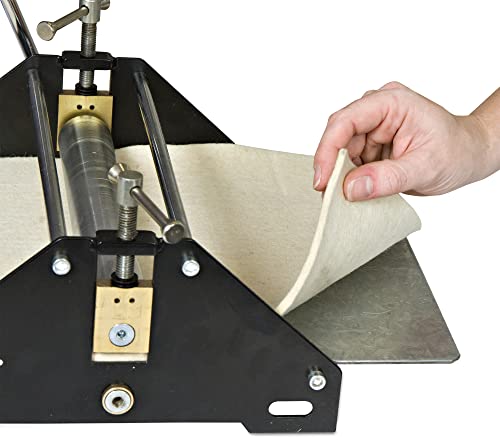 Creative Mark Basic Etching Press - [Print Up to 9" x 15"] - for Engraving, Relief Block Printing, and Lithography Printing. All Steel Construction - Ideal for Metal, Wood, Glass, and Plastic