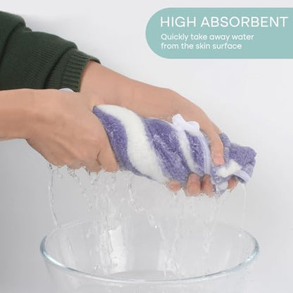 SINLAND Microfiber Bathroom Hand Towels, 16 x 31 Inch, 3Pack - color: Assort1x3