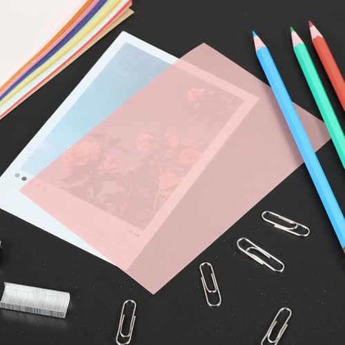 PATIKIL 100 Sheets Vellum Paper 4x6 10 Color | Vellum Paper Printable Translucent Paper 100GSM for Invitations Printing - color: 10 Color