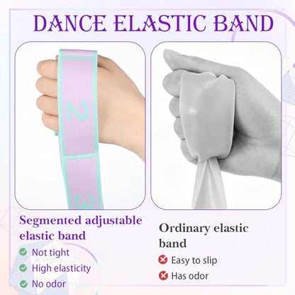 YUXIANLB Elastic Yoga Stretch Strap 8-Loop Fitness Equipment, for Women