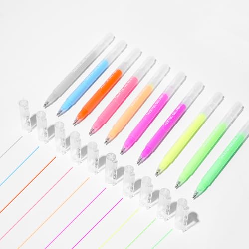ROSYMENG 10 Colors Acrylic Gel Pens Set, Big-Capacity Ink Acrylic Paint Pen for Adults Coloring Books, Waterproof Paint Markers for Canvas, Rock, Wood, Drawing Doodling, Ceramic, Fabric, DIY Crafts - color: 10 Color(Multicolor)