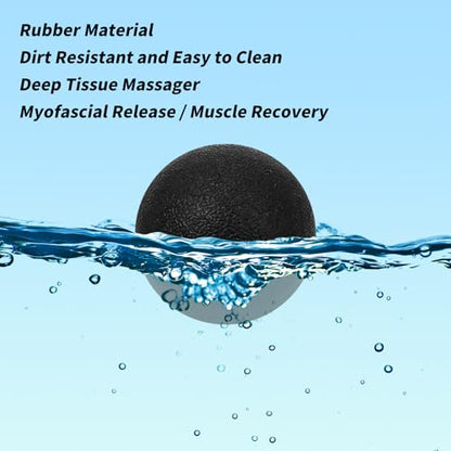 Foot Massager Roller Set for Plantar Fasciitis, Arch and Heel Pain Relief - color: Black Combination