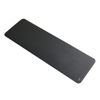 Amazon Basics Extra Thick Exercise Yoga Mat with Carrying Strap - color: 블랙., style: 1.3cm(1/2인치)