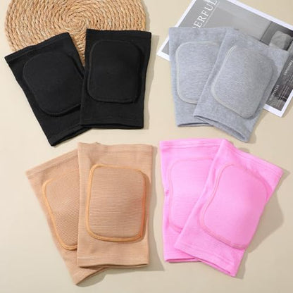 COMNICO 4 Pairs Volleyball Knee Pads for Dancers Protective Knee Brace