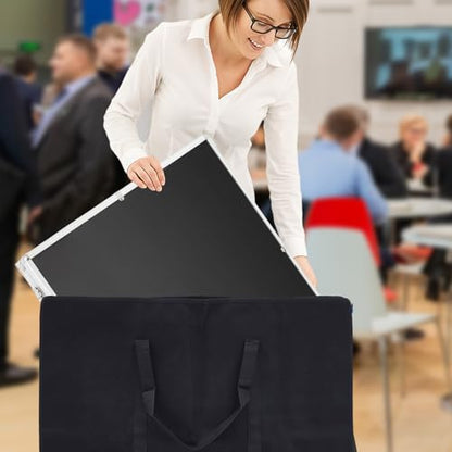 Abbylike Trade Show Display Case Carry Bag, Extra Large Bag for Sports Cards Trade Show Case Shipping(22 x 26 x 4 Inch) - size: 22 x 26 x 4 Inch