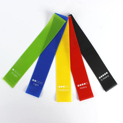Resistance Bands for Working Out,5 PCS Elastic Loop Set for Hip & Leg Workouts