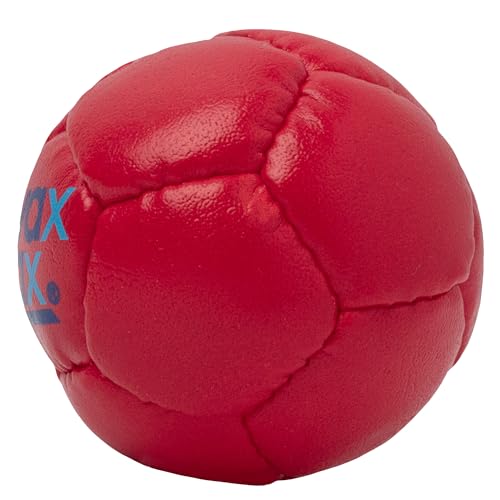 SWAX LAX Lacrosse Training Ball - Indoor Outdoor Practice Less Bounce & Rebounds - color: Red