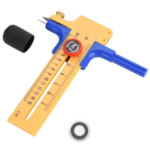 Circle Cutter Rotary Paper Trimmer Foam Core Round Draw Picture Cutting Knife Tool Picture Paper Craft Supplies