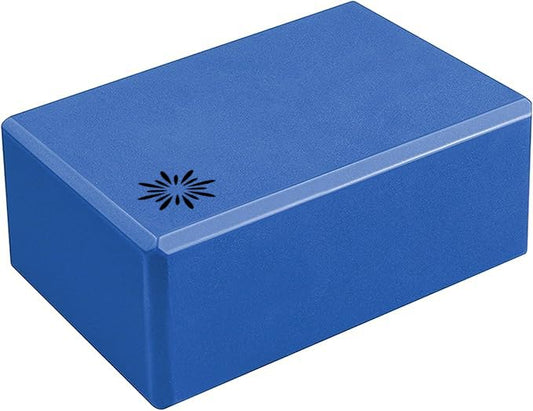Bulk 4in Foam Yoga Blocks, 10 Pack | Workout Block for Stretching, Pilates, and Workout, Firm and Supportive Exercise Blocks for Home, Schools, and Studios - color: Blue