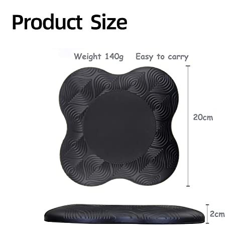 Yoga Knee Pad Cushion Extra Thick for Knees Elbows Wrist Hands Head Foam Yoga Pilates Work Out Kneeling pad - color: Light Blue