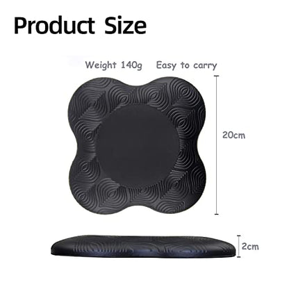 Yoga Knee Pad Cushion Extra Thick for Knees Elbows Wrist Hands Head Foam Yoga Pilates Work Out Kneeling pad - color: Light Blue