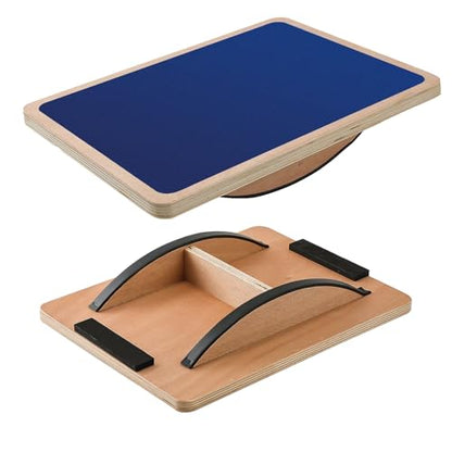 Juoe Balance Board Wobble Board,Balance Toys for Physical Therapy - color: Blue