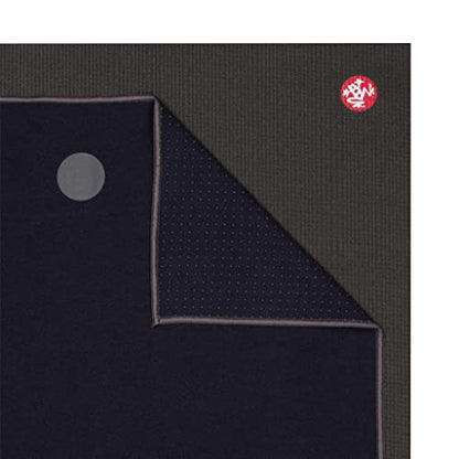 Manduka unisex adult Yoga Yogitoes Towel, Midnight, 79 x 24 US - color: Midnight, size: 79" x 24"