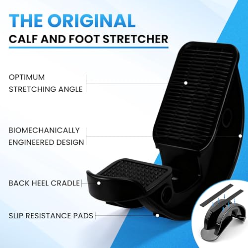 JIURUN Calf Stretcher and Foot Rocker for Plantar Fasciitis, Foot and Calf Stretcher Kit, Plantar Fasciitis Stretcher, Suitable for Stretching Legs, Thighs