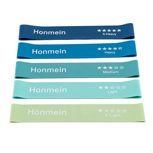 Resistance Bands for Working Out,Exercise Bands with 5 Resistance Levels - color: Blue