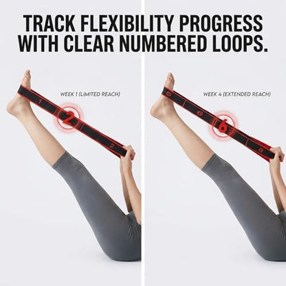 Numbered Resistance Bands Set for Glutes and Legs