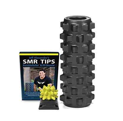 RumbleRoller Extra Firm Superset Multipack with Foam Roller and Massage Ball