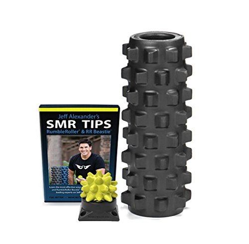 RumbleRoller Extra Firm Superset Multipack with Foam Roller and Massage Ball