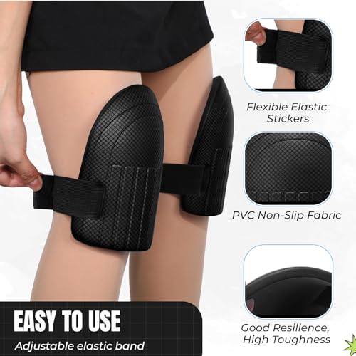 WinnerWhy Garden Knee Pads for Women Men Foam Knee Pads for Work, Black - color: Black